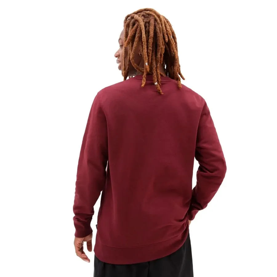 Imagen 2 de 3 de Buzo Vans Classic Crew Ii-BORDO