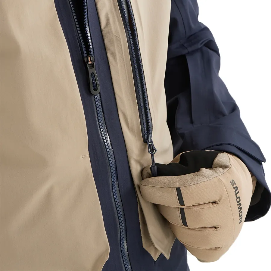 Imagen 7 de 11 de Campera Salomon Stance 3L Long-MARINO/BEIGE