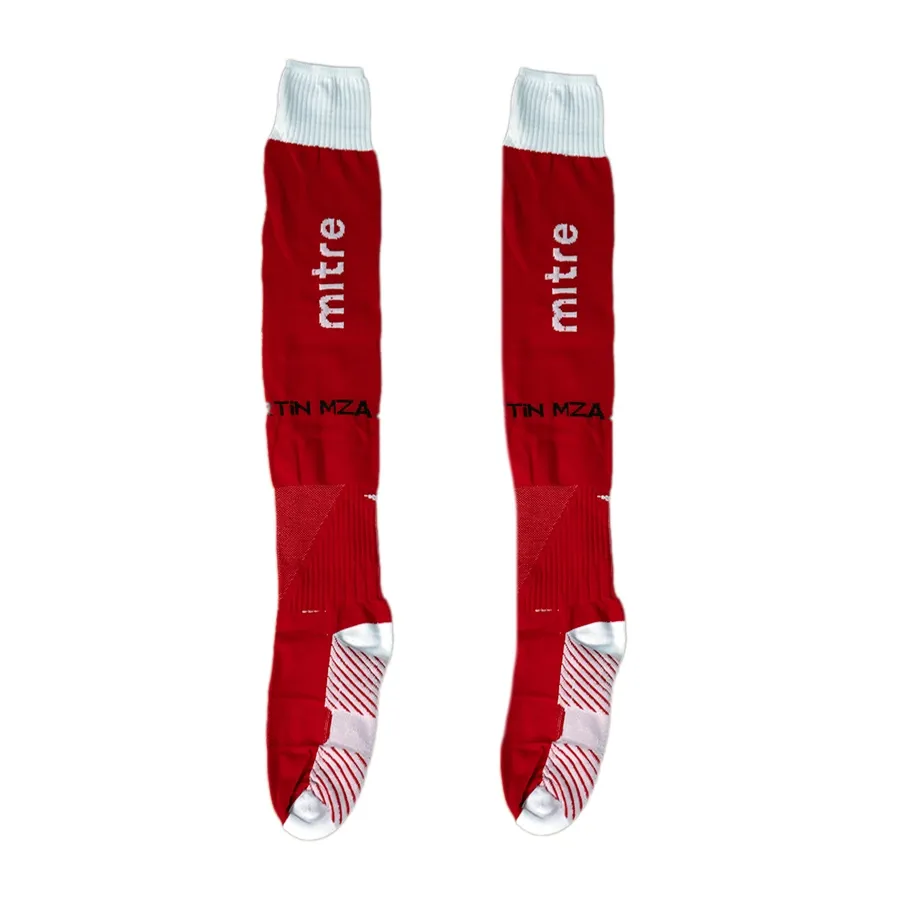 Imagen 1 de 2 de Medias Mitre Match Oficial San Martin Mza-ROJO/BLANCO