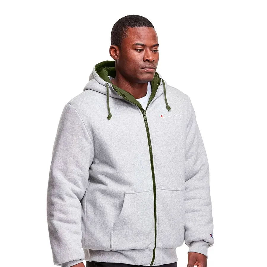 Imagen 5 de 6 de Campera Champion reversible-VERDE