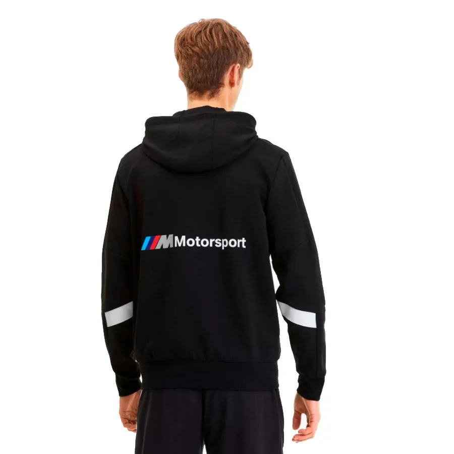 Imagen 1 de 2 de Campera Puma Bmw Mms Hooded Sweat-NEGRO