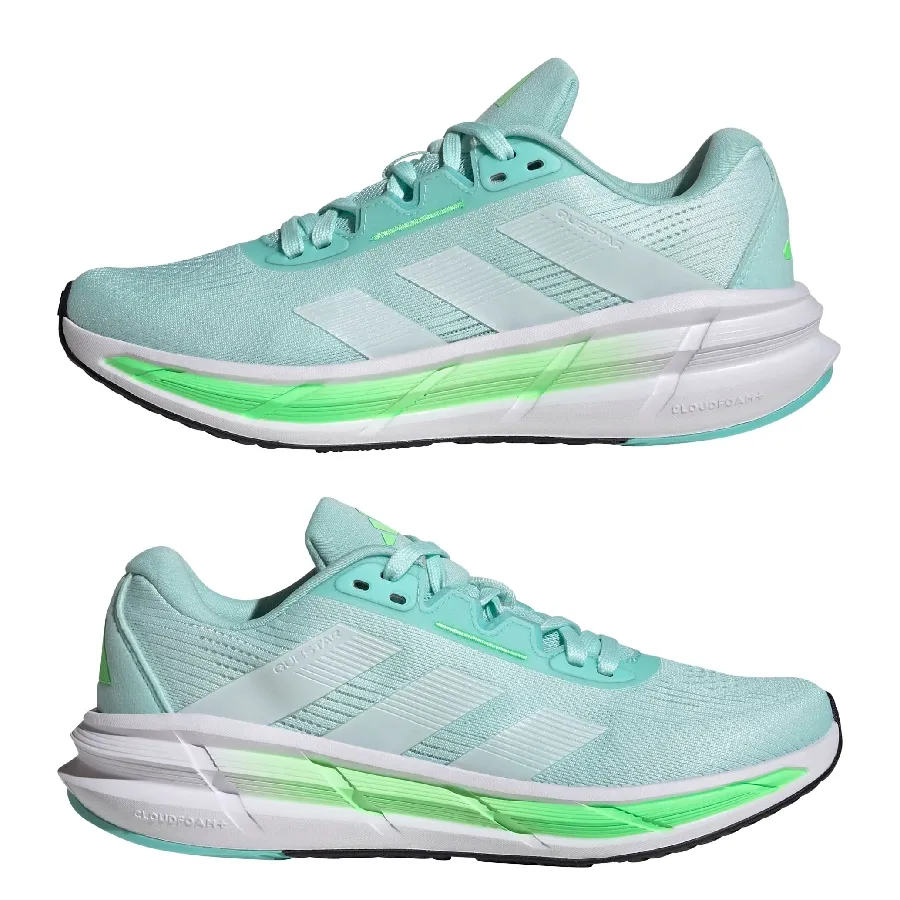 Imagen 2 de 7 de Zapatillas adidas Questar 3-MENTA/BLANCO