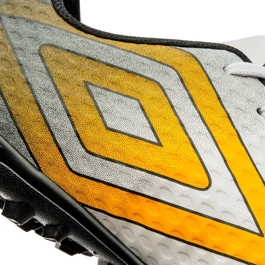 Imagen 6 de 8 de Botines Umbro Warskin Sintético-BLANCO/AMARILLO/NEGRO