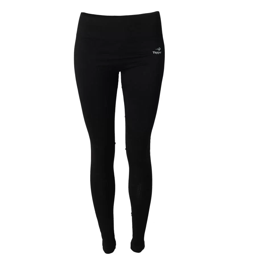 Imagen 1 de 2 de Calza Larga Topper Seamless-NEGRO