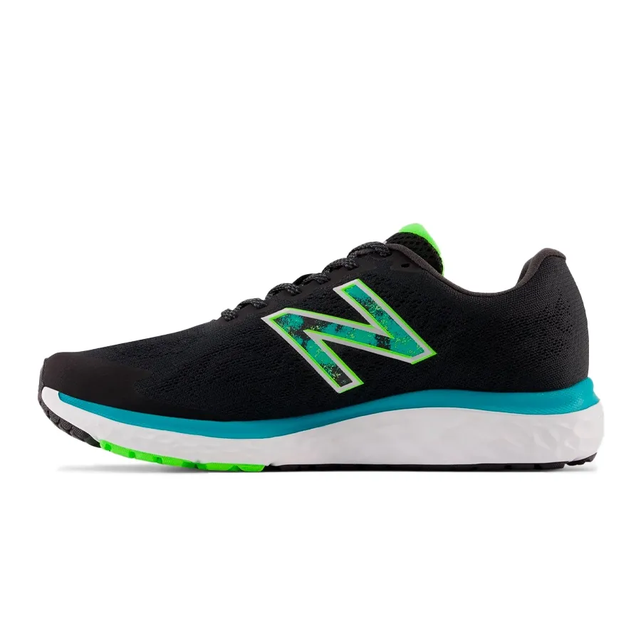 Imagen 2 de 4 de Zapatillas New Balance 680-NEGRO/VERDE