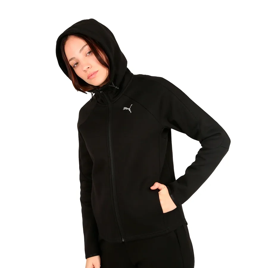 Imagen 1 de 3 de Campera Puma Evostripe Full Zip-NEGRO