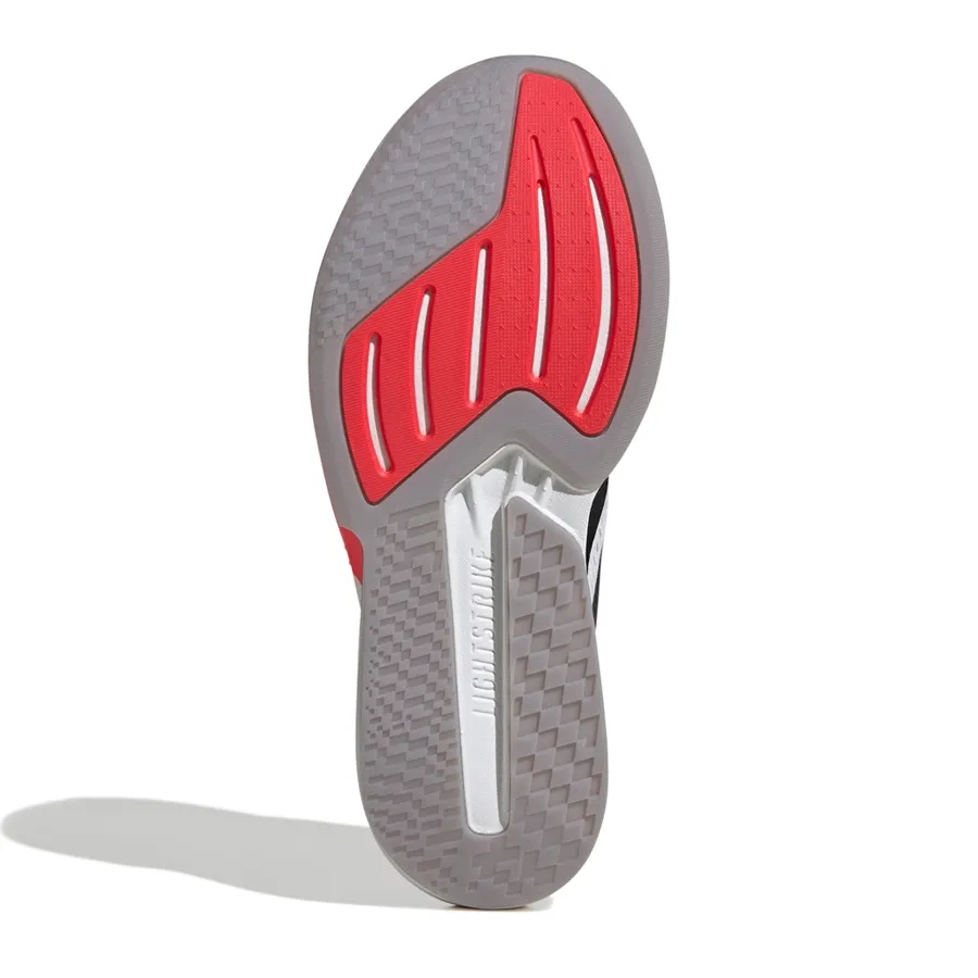 Imagen 5 de 8 de Zapatillas adidas Duramo Speed 2-BLANCO/NEGRO/ROJO