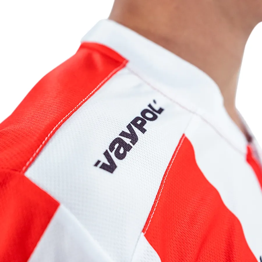 Imagen 5 de 6 de Camiseta Mitre Oficial 23 San Martin Mza-BLANCO/ROJO