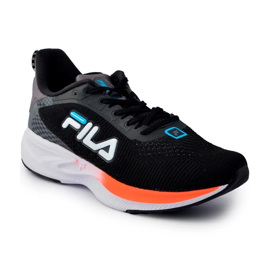 Imagen 1 de 5 de Zapatillas Fila Racer One-NEGRO/TURQUESA/CORAL