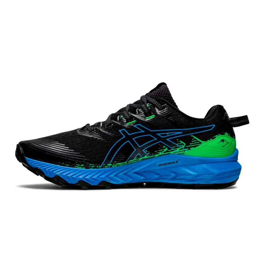 Imagen 1 de 6 de Zapatillas Asics Gel Trabuco 10 Standard-NEGRO/AZUL/VERDE