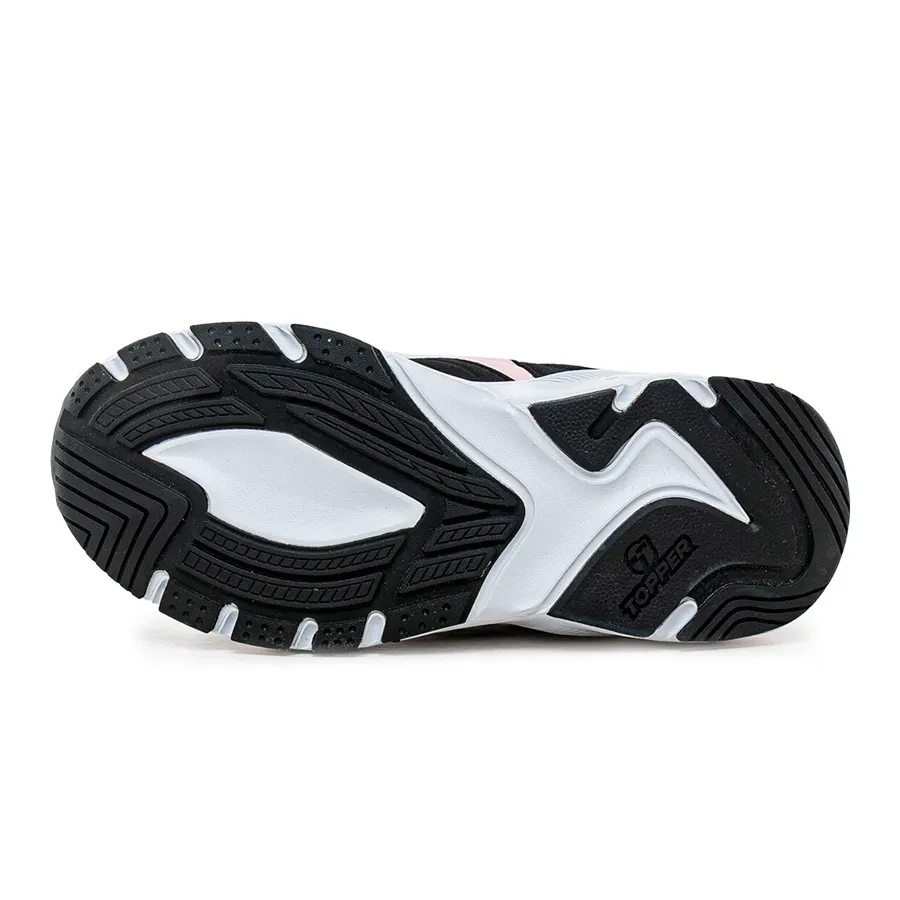Imagen 4 de 6 de Zapatillas Topper Akron-NEGRO/ROSA/BLANCO