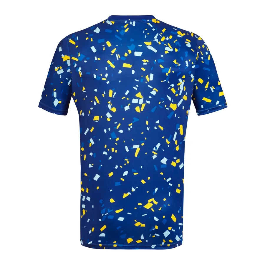 Imagen 1 de 3 de Camiseta adidas Calentamiento Boca Juniors-AZUL/AMARILLO/BLANCO