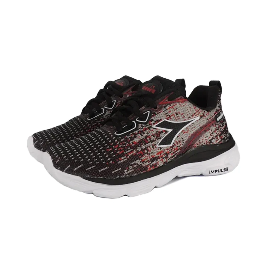 Imagen 2 de 4 de Zapatillas Diadora Voraz Kids-NEGRO/ROJO