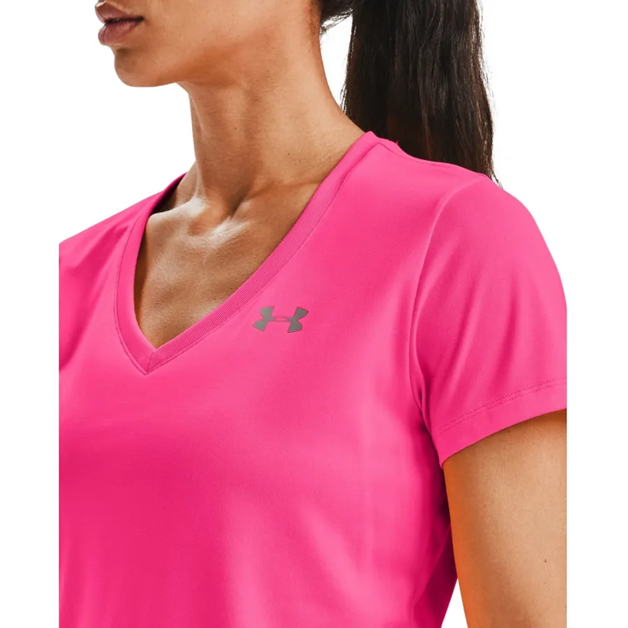 Imagen 2 de 3 de Remera Under Armour Tech Solid-FUCSIA