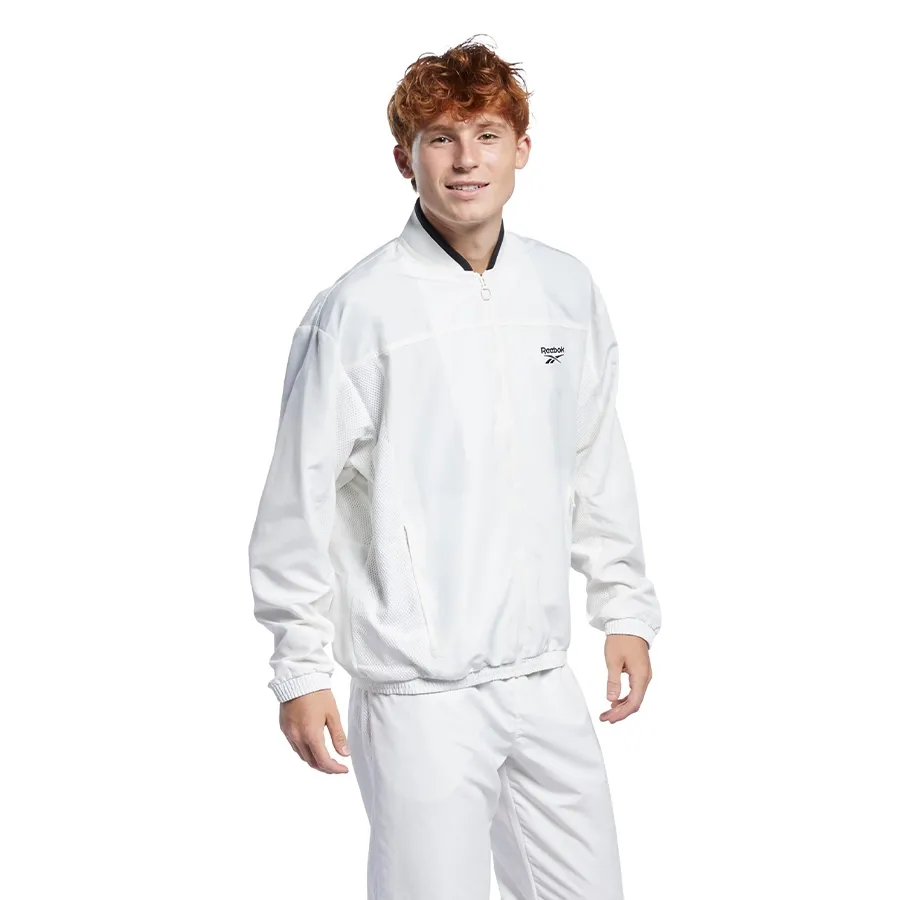 Imagen 2 de 5 de Campera Reebok Deportiva Classics Back Vector-BLANCO