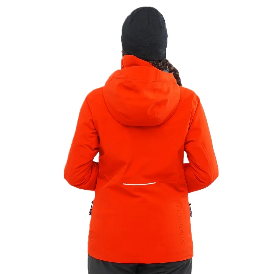 Imagen 4 de 7 de Campera Salomon Brilliant-NARANJA