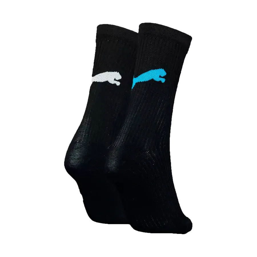 Imagen 1 de 2 de Medias Puma Cat Logo Rib-NEGRO