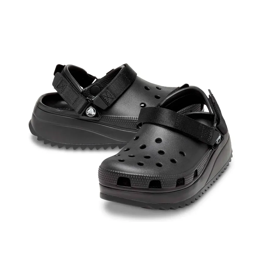 Imagen 2 de 5 de Ojotas Crocs Cassic Hiker Clog-NEGRO/NEGRO