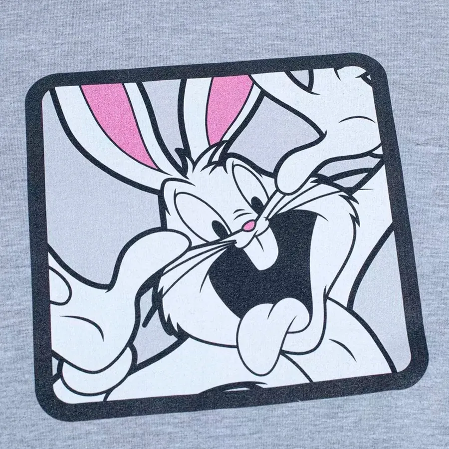 Imagen 2 de 3 de Remera Kids Looney Tunes-GRIS