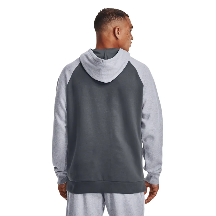 Imagen 1 de 4 de Buzo Under Armour Training  Rival Colorblock Hombre-GRAFITO/GRIS