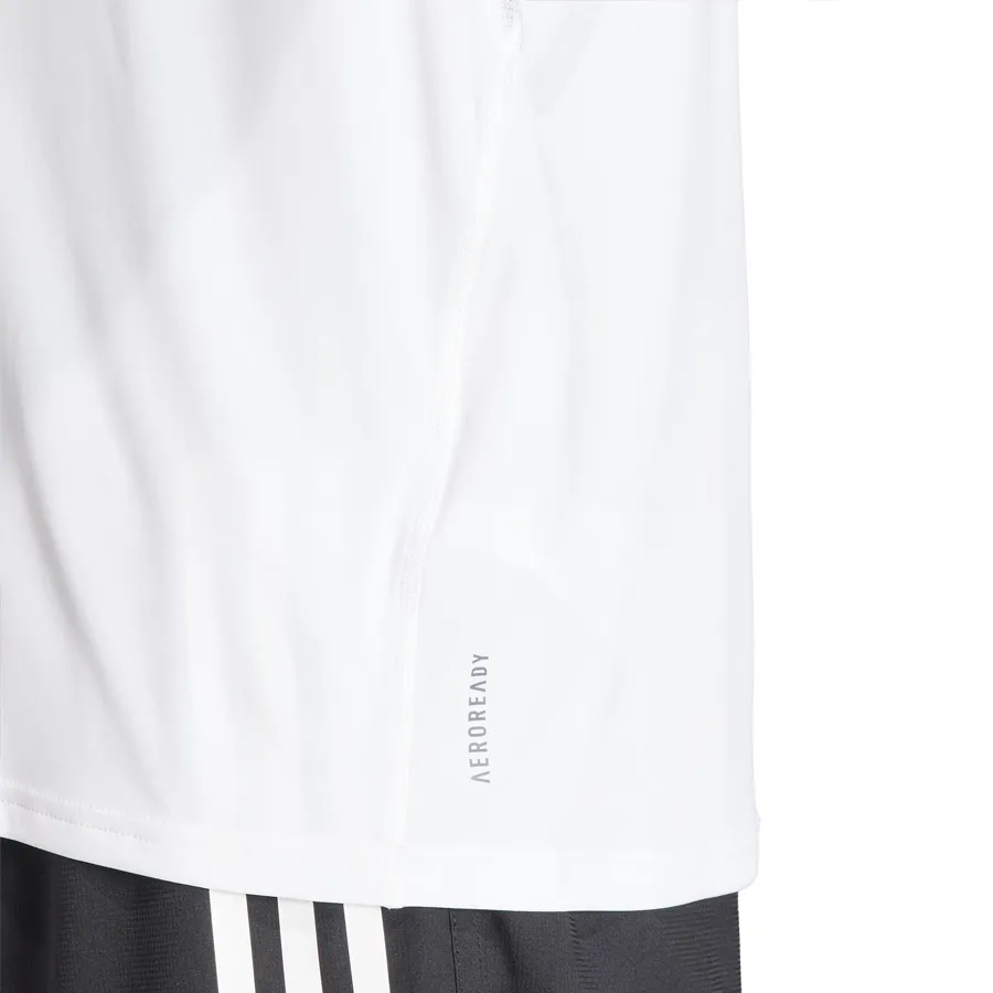 Imagen 3 de 5 de Remera adidas Running Adizero Essentials-BLANCO