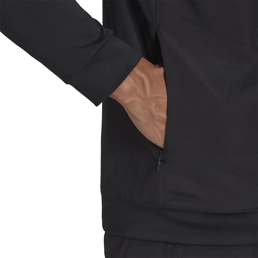 Imagen 4 de 5 de Campera adidas De Entrenamiento-NEGRO