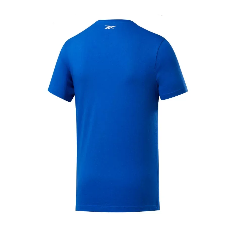 Imagen 5 de 7 de Remera Reebok Training Essentials Linear-AZUL