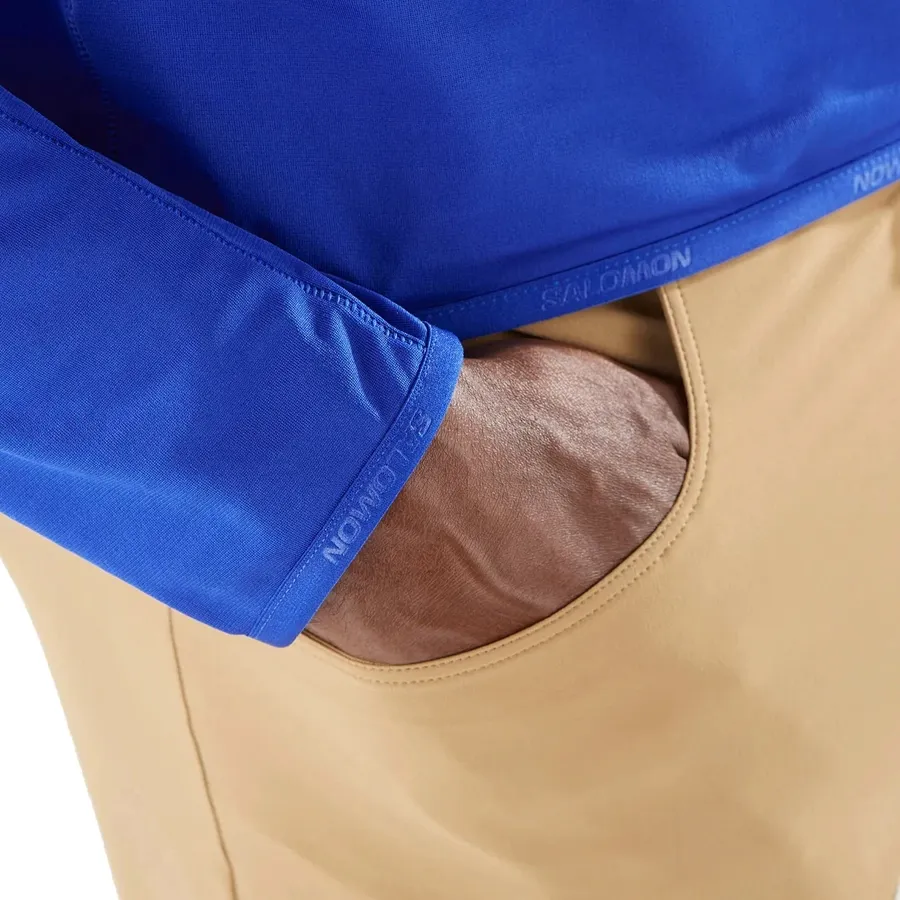 Imagen 4 de 5 de Buzo Salomon Essential Lightwarm-AZUL FRANCIA