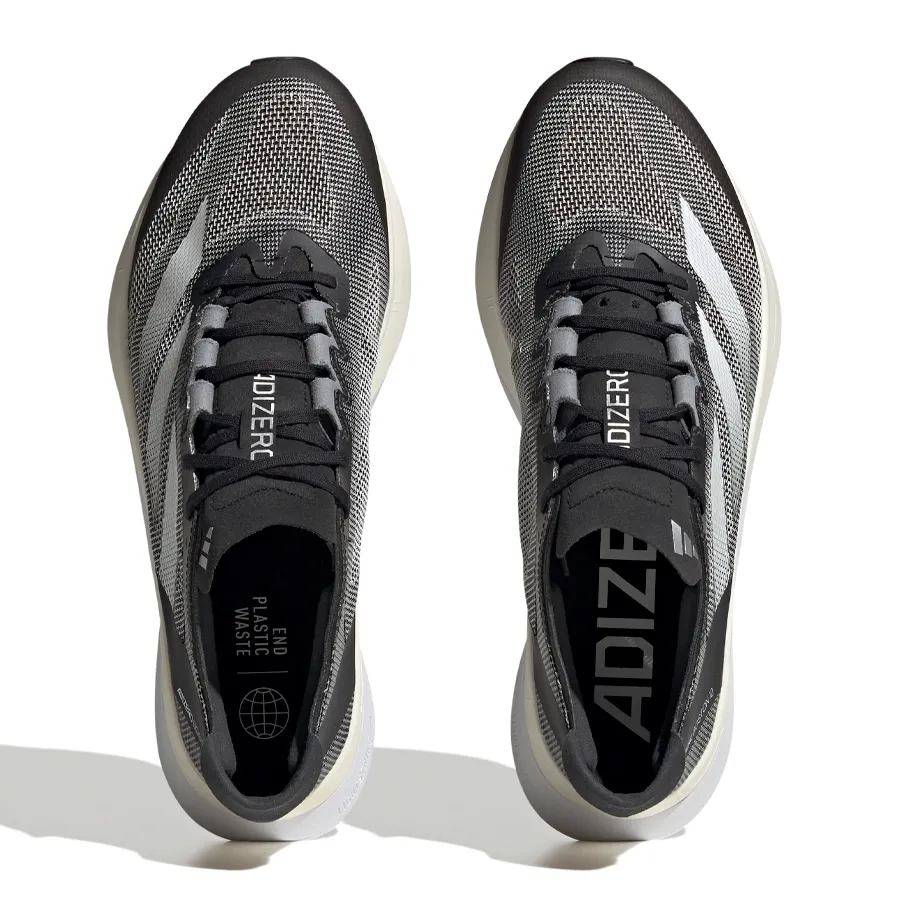 Imagen 3 de 7 de Zapatillas adidas Adizero Boston 12-NEGRO/GRIS/BEIGE