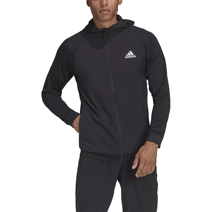 Imagen 1 de 5 de Campera adidas De Entrenamiento-NEGRO