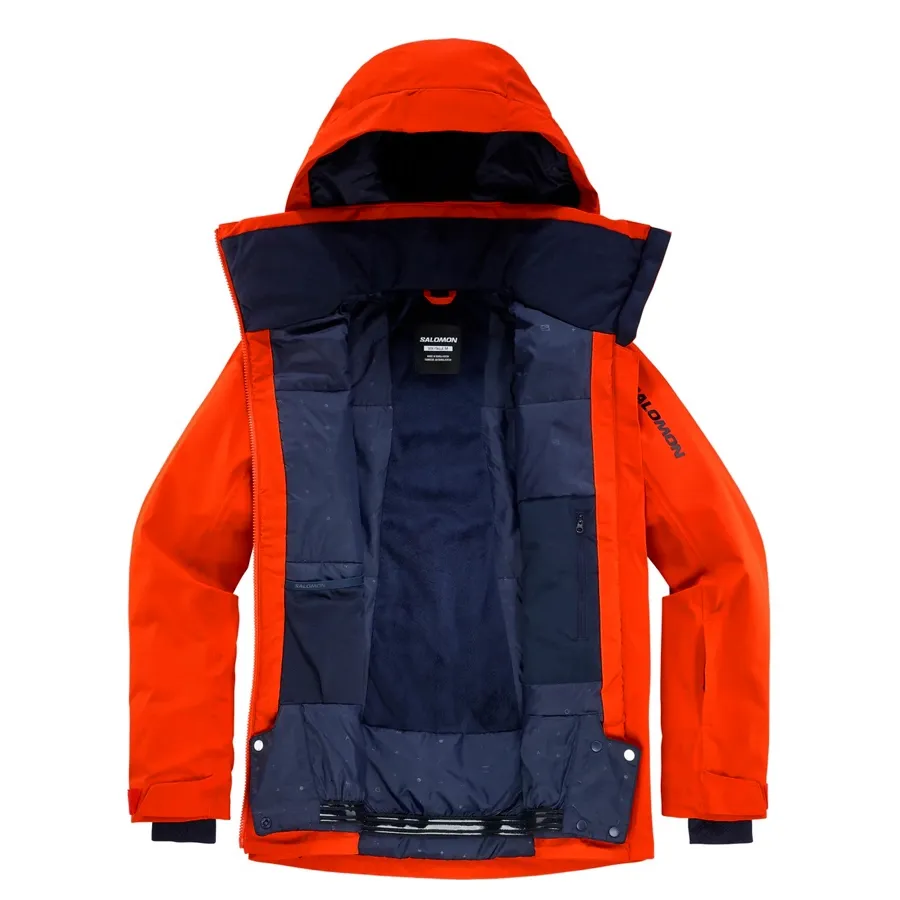 Imagen 2 de 7 de Campera Salomon Brilliant-NARANJA