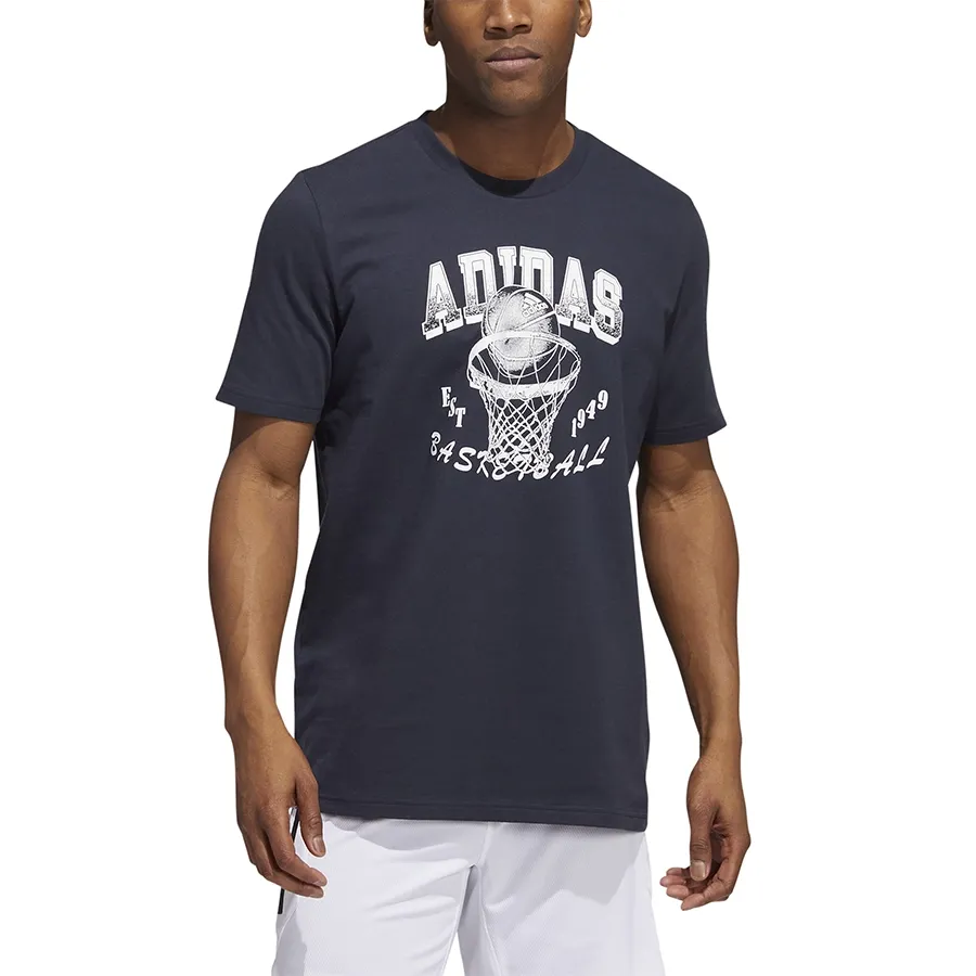 Imagen 0 de 6 de Remera adidas Estampada-MARINO