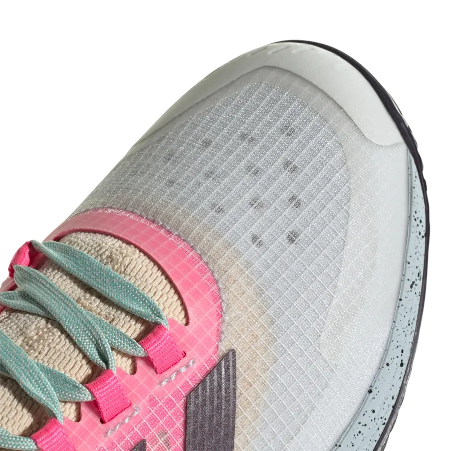 Imagen 6 de 8 de Zapatillas adidas Adizero Ubersonic 4-ROSA/BEIGE/VERDE AGUA