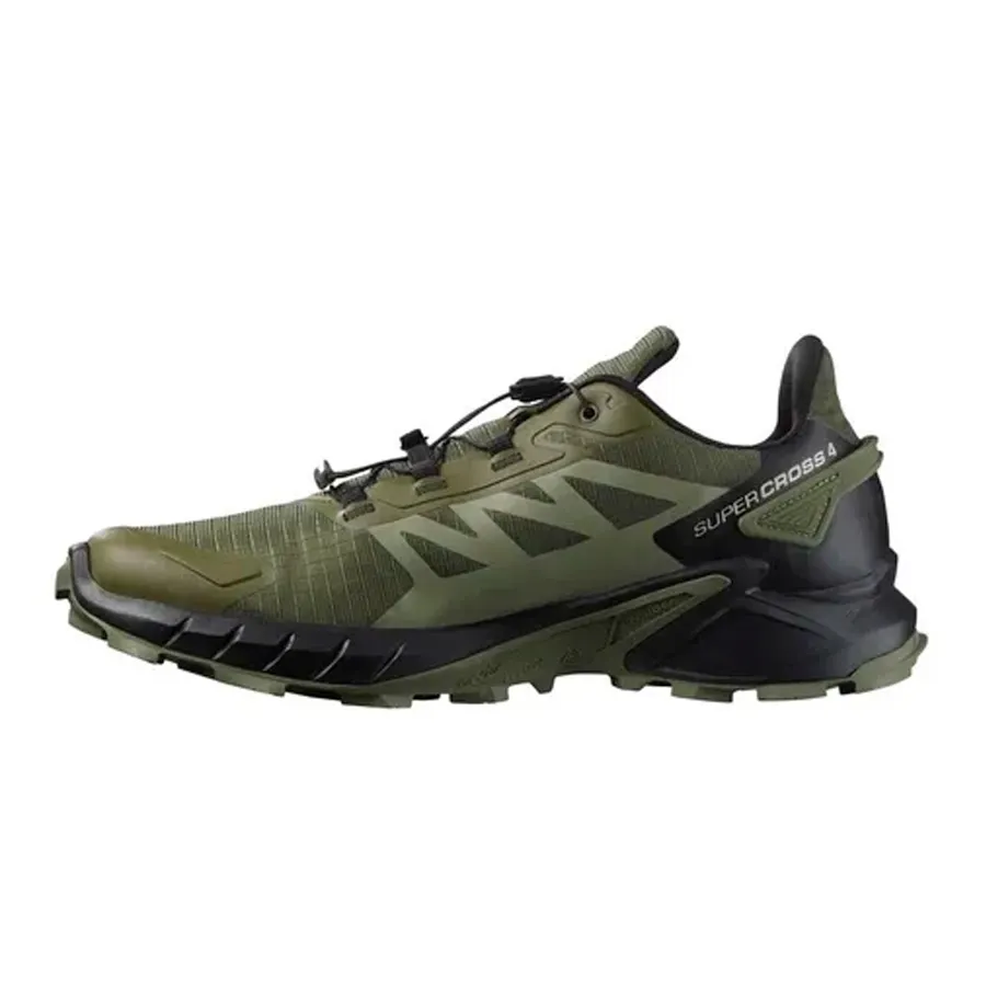 Imagen 1 de 4 de Zapatillas Salomon Supercross 4-VERDE OLIVA/NEGRO
