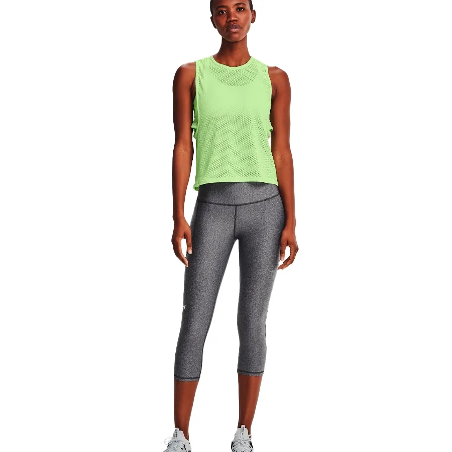 Imagen 4 de 6 de Calza Under Armour HeatGear Hi Rise-GRIS