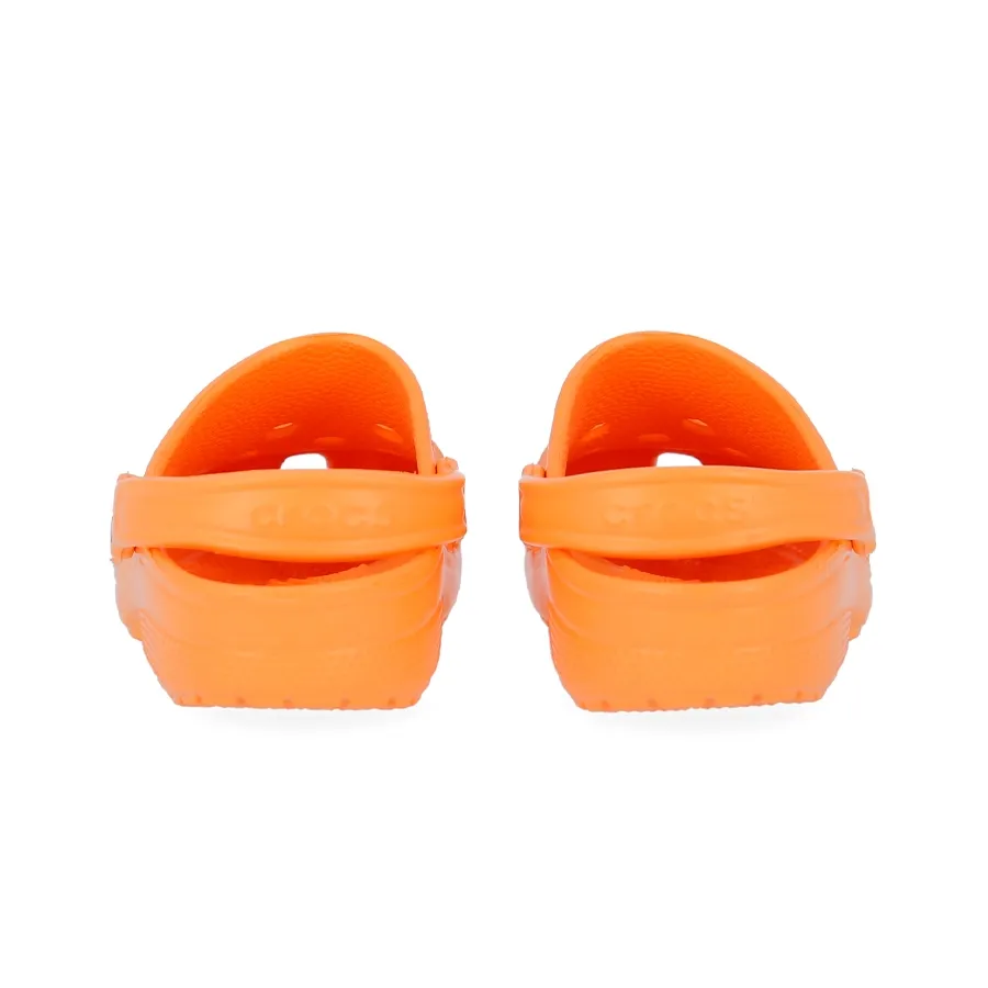 Imagen 3 de 4 de Ojotas Crocs Classic-NARANJA FLUOR