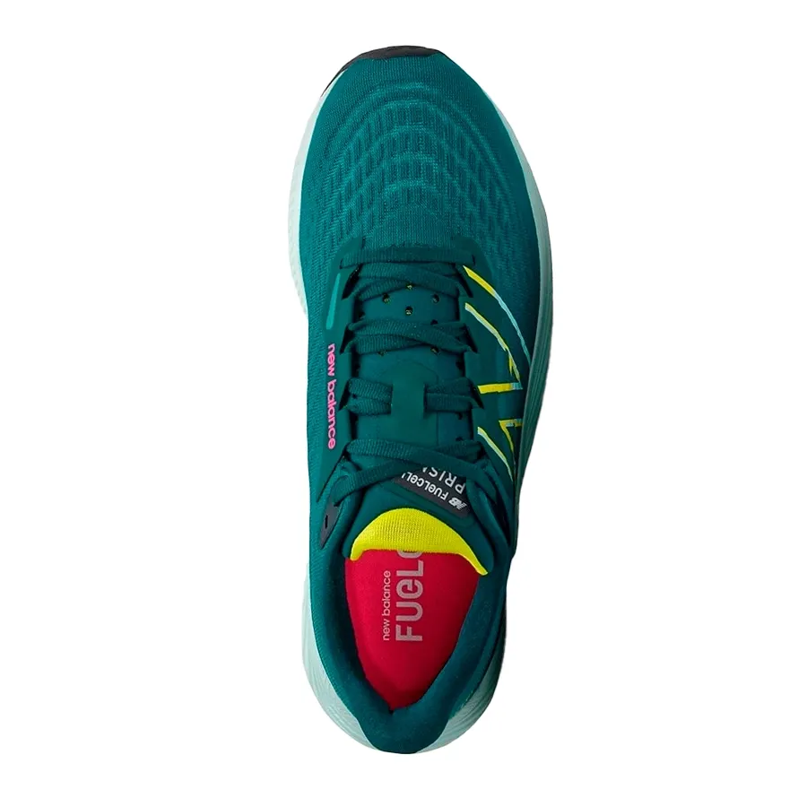 Imagen 3 de 5 de Zapatillas New Balance FuelCell Prism V2-VERDE/AMARILLO