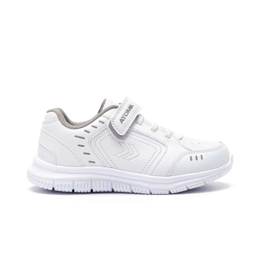 Imagen 0 de 2 de Zapatillas Atomik Casual Velcro Marsella-BLANCO/GRIS