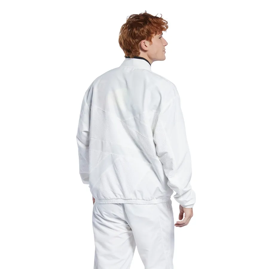 Imagen 3 de 5 de Campera Reebok Deportiva Classics Back Vector-BLANCO