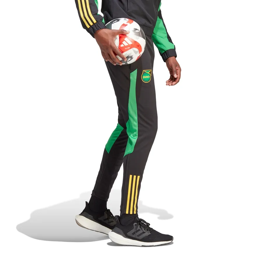 Imagen 2 de 6 de Pantalón adidas Entrenamiento Tiro 23 Jamaica-NEGRO/VERDE/AMARILLO