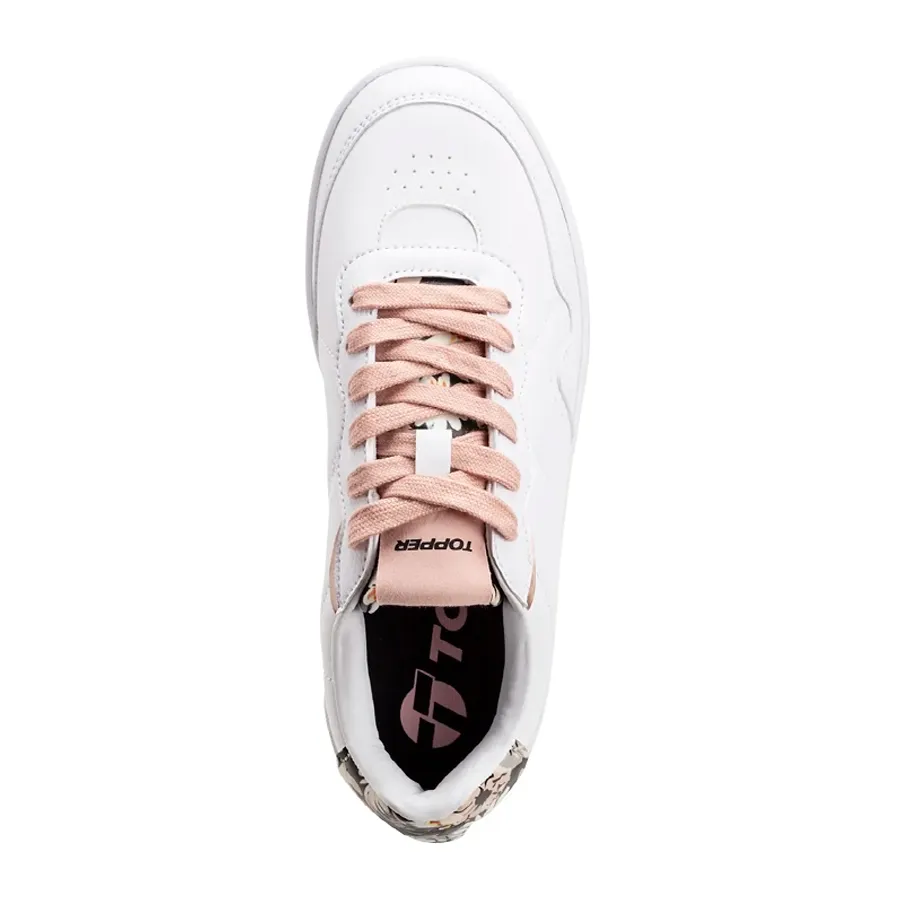 Imagen 2 de 5 de Zapatillas Topper Terre Print Plataforma-BLANCO/ROSA