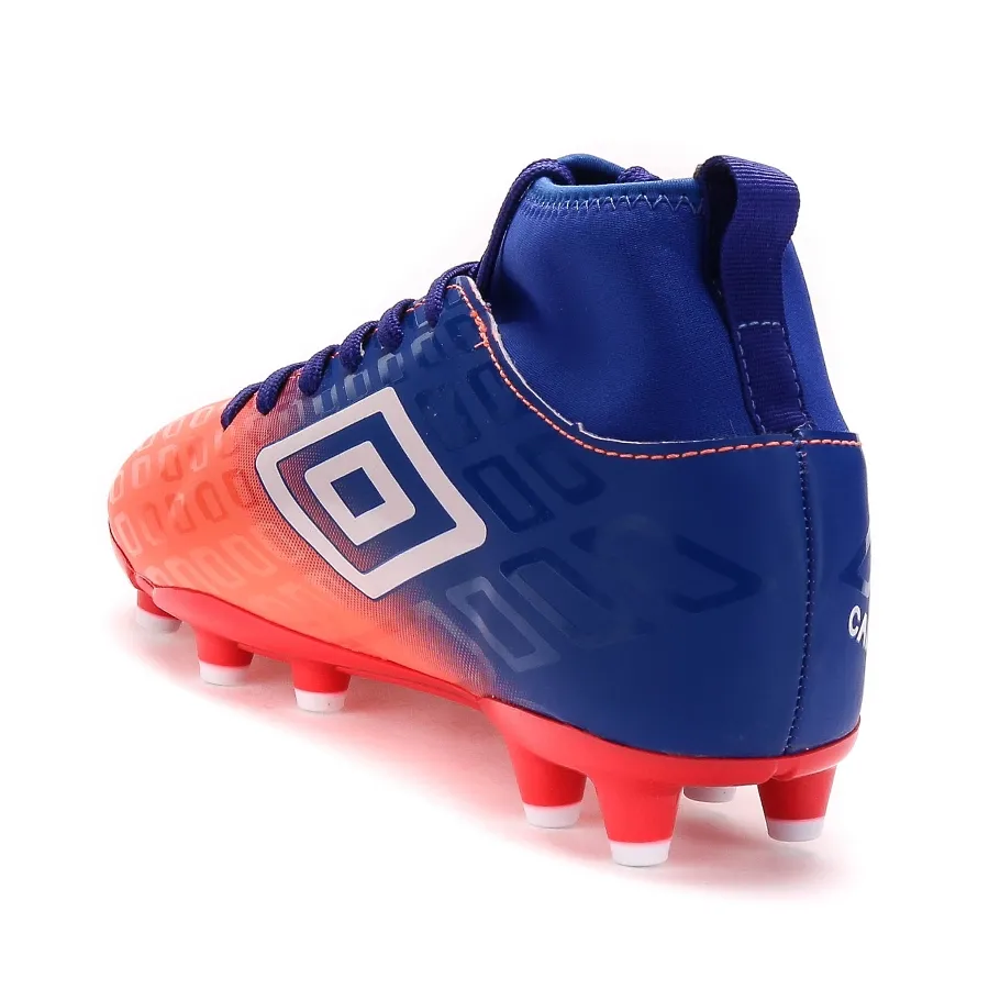 Imagen 1 de 3 de Botines Umbro U Cpo Calibra-CORAL/AZUL/BLANCO