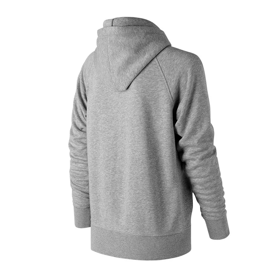 Imagen 1 de 2 de Campera New Balance Essentials Brush Fz Wj83506Ag-GRIS