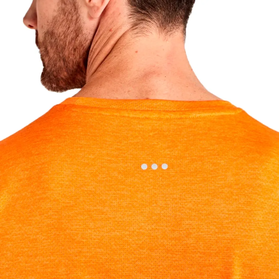 Imagen 3 de 4 de Remera Saucony Stopwatch-NARANJA