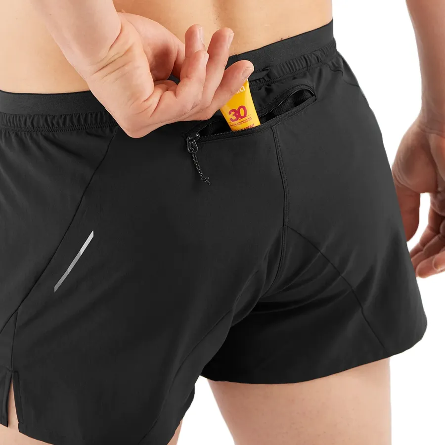 Imagen 4 de 5 de Shorts Salomon Cross 3-NEGRO