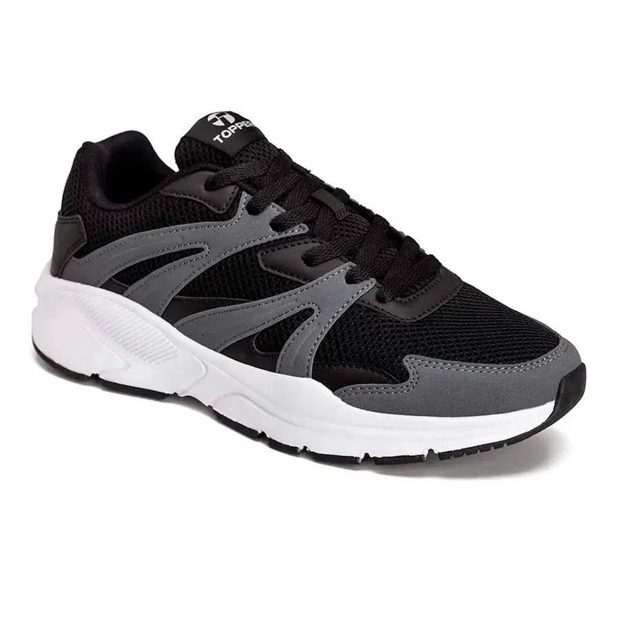Imagen 1 de 5 de Zapatillas Topper Akron-NEGRO/GRIS