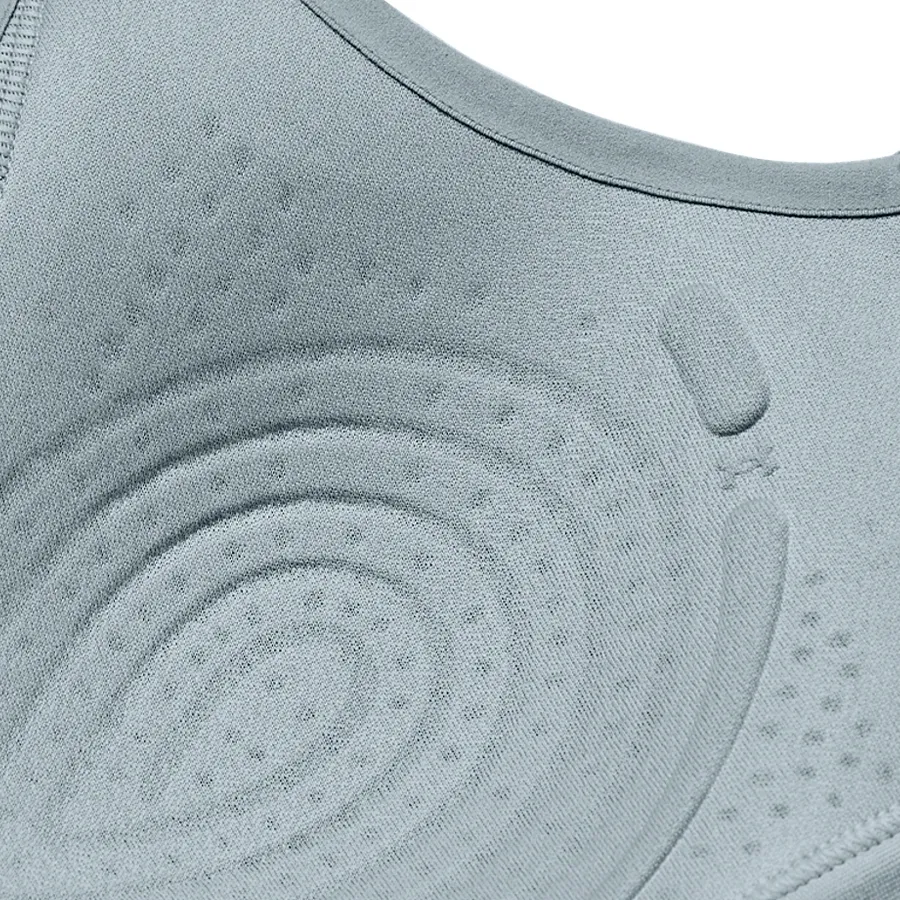 Imagen 2 de 4 de Top Under Armour Infinity High Bra Zip-CELESTE