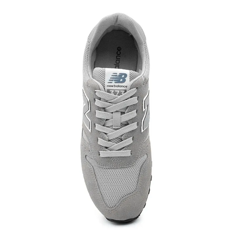 Imagen 5 de 6 de Zapatillas New Balance 373-GRIS/BLANCO