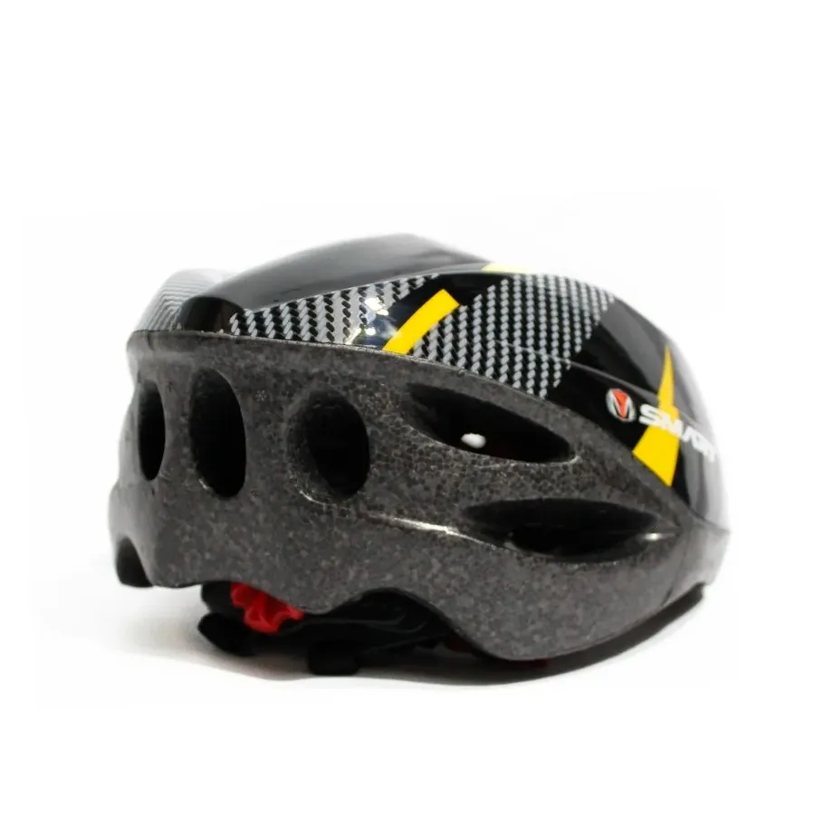 Imagen 2 de 4 de Casco Ciclismo Mtb TopMega-NEGRO/AMARILLO