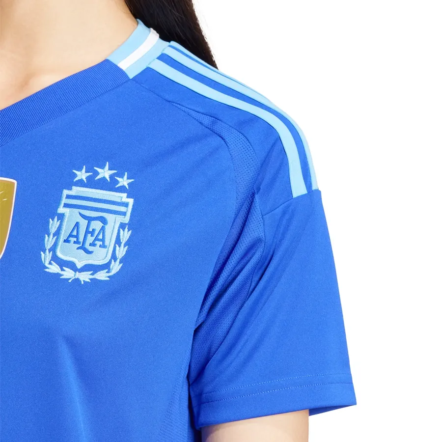 Imagen 7 de 8 de Camiseta adidas Afa Alternativa 24-AZUL/CELESTE